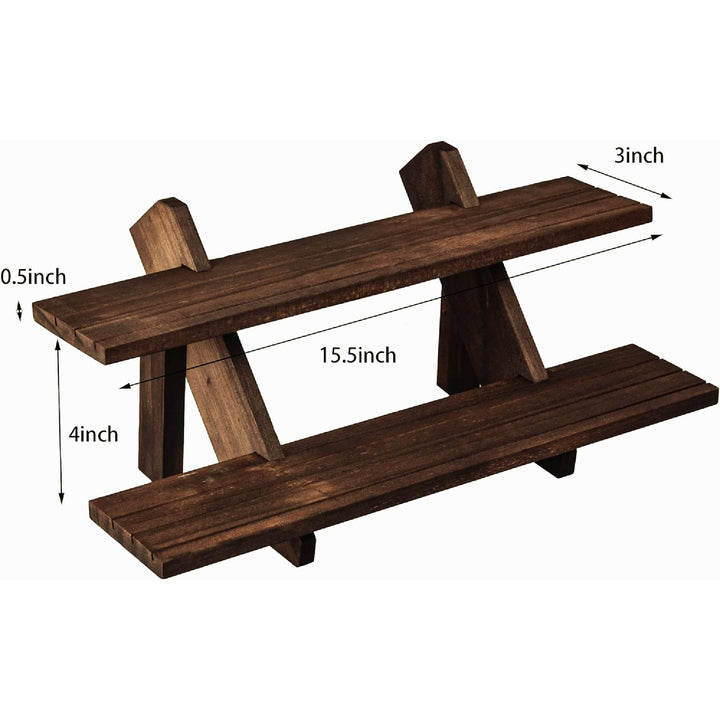 Wood Jewelry Tiered Displays - R.B. Amber Jewelry