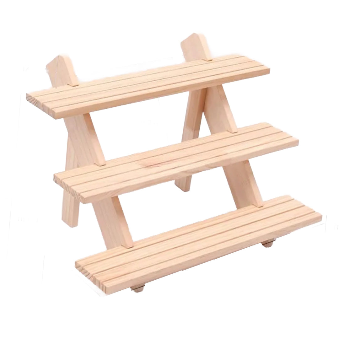 Wood Jewelry Tiered Displays - R.B. Amber Jewelry