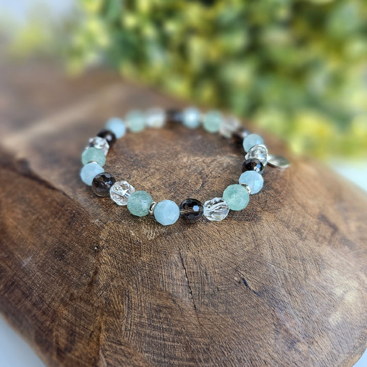 Allergies Intention Faceted Gemstone Bracelet - R.B. Amber Jewelry