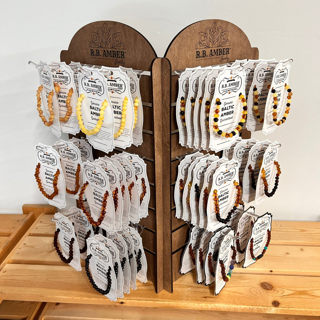Retail Display - R.B. Amber Jewelry