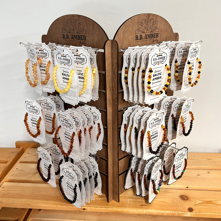 Retail Display - R.B. Amber Jewelry