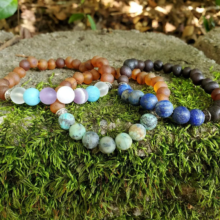Chunky Gemstone Bracelets - R.B. Amber Jewelry