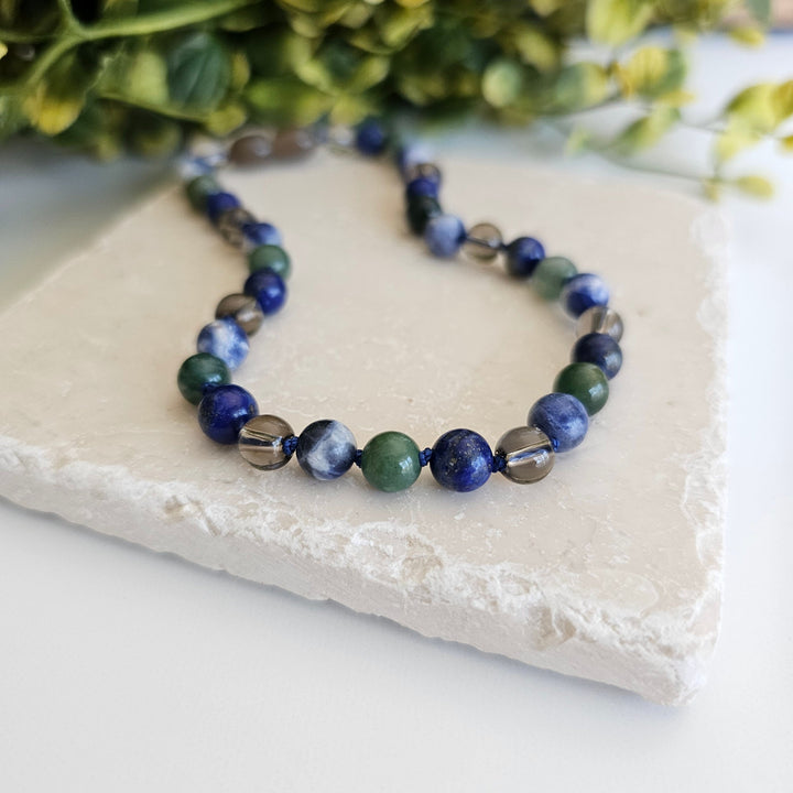 Focus Intention Gemstone Necklace - R.B. Amber Jewelry