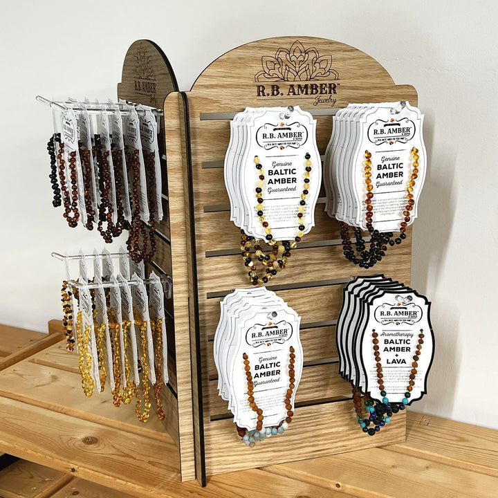Retail Jewelry Display - R.B. Amber Jewelry