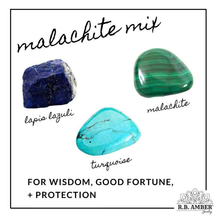 Malachite Mix Gemstone Collection - R.B. Amber Jewelry