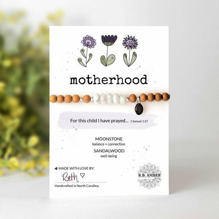 Moonstone | "Motherhood" Gemstone Bracelet - R.B. Amber Jewelry
