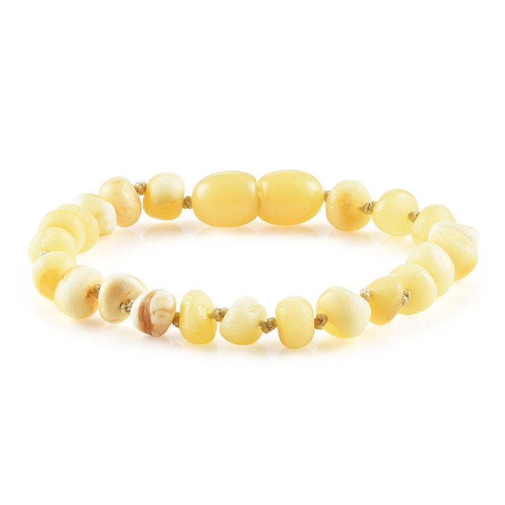 Kids | Butter Baltic Amber Bracelet - R.B. Amber Jewelry