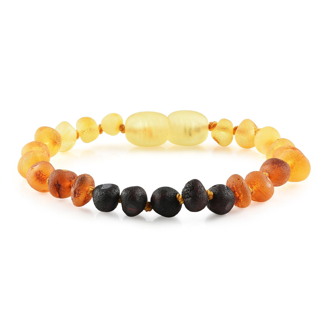 Kids | Raw Ombre Baltic Amber Bracelet - R.B. Amber Jewelry
