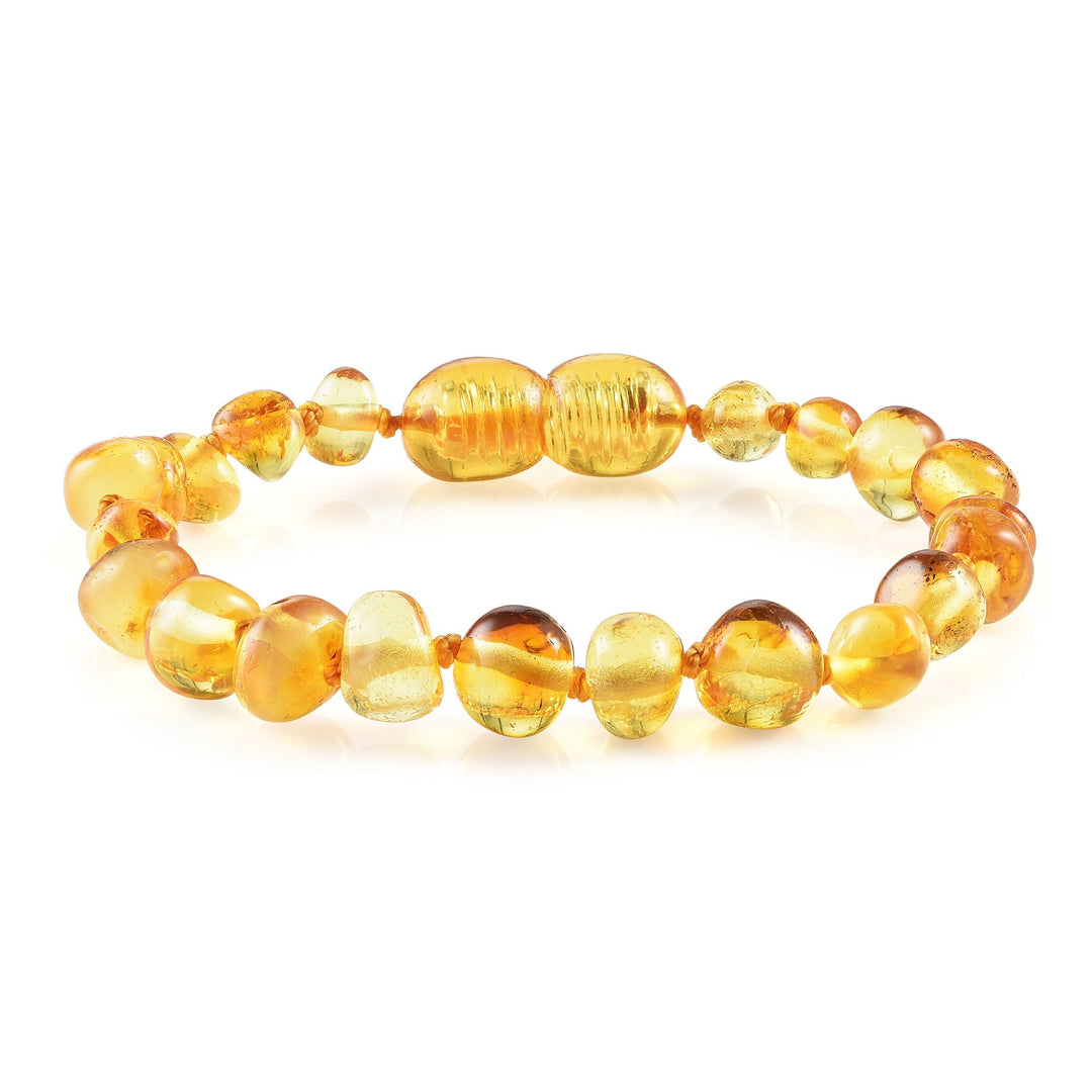 Kids | Honey Baltic Amber Bracelet - R.B. Amber Jewelry
