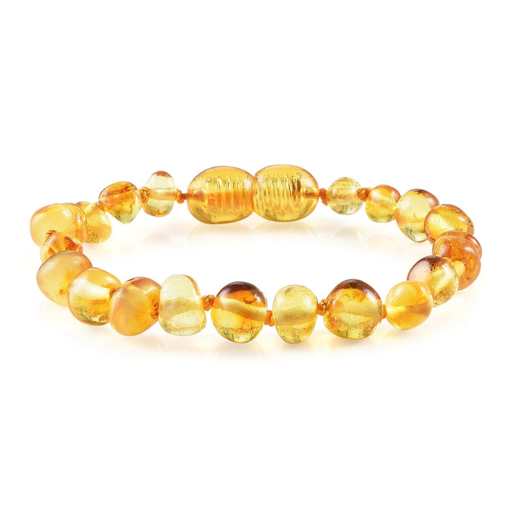 Kids | Honey Baltic Amber Bracelet - R.B. Amber Jewelry