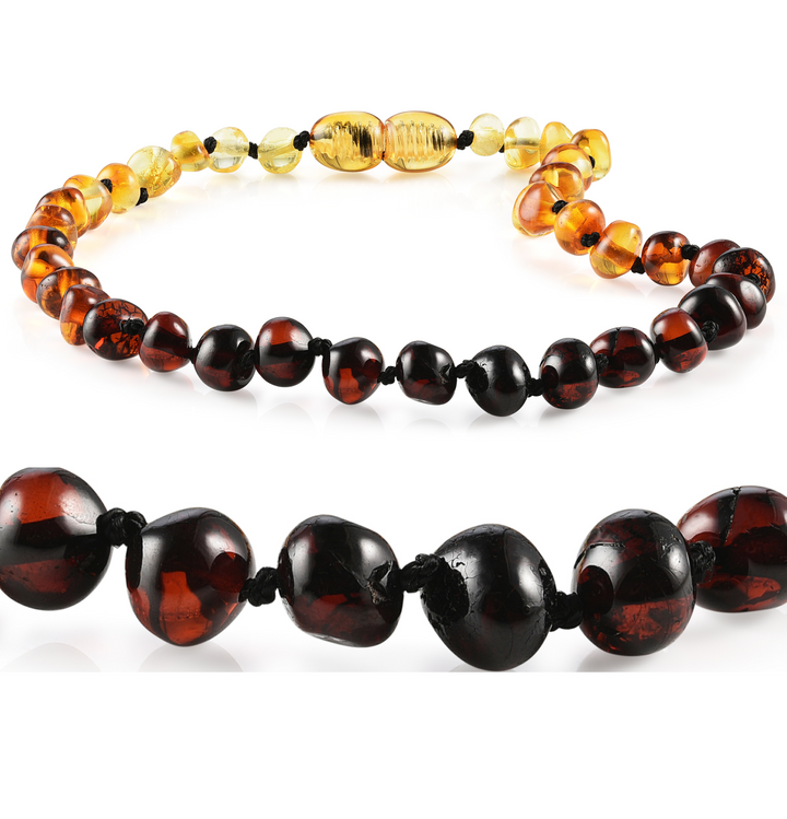 Children's Necklaces | RETIRED Pop Clasp Baltic Amber - R.B. Amber Jewelry