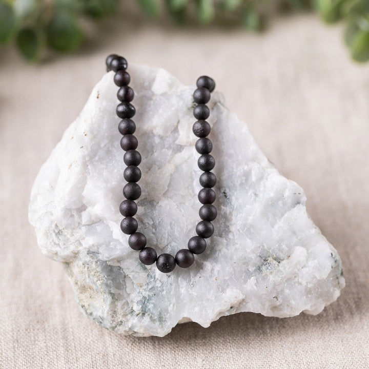 Adults | Raw Cherry Baltic Amber Necklace - R.B. Amber Jewelry