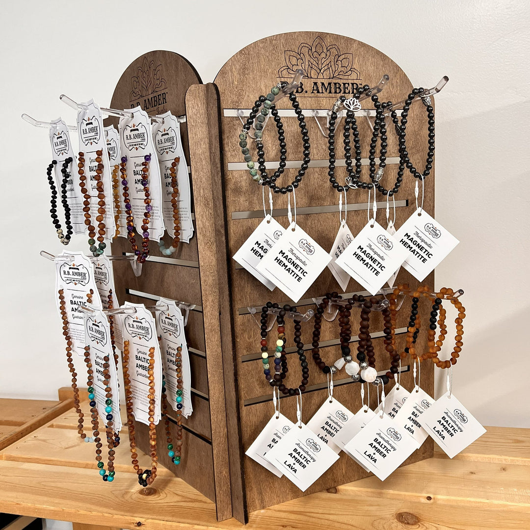 Retail Jewelry Display - R.B. Amber Jewelry