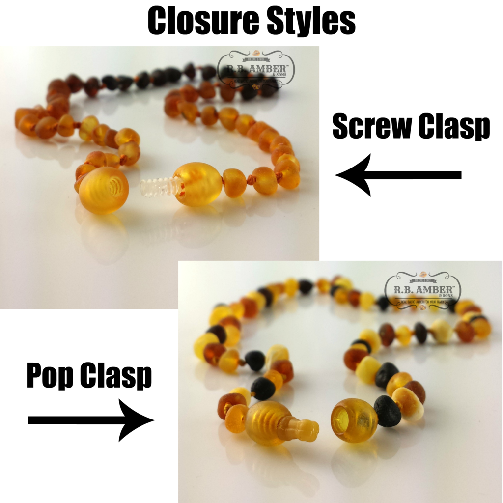 Children's Necklaces | RETIRED Pop Clasp Baltic Amber - R.B. Amber Jewelry