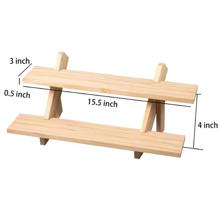 Wood Jewelry Tiered Displays - R.B. Amber Jewelry