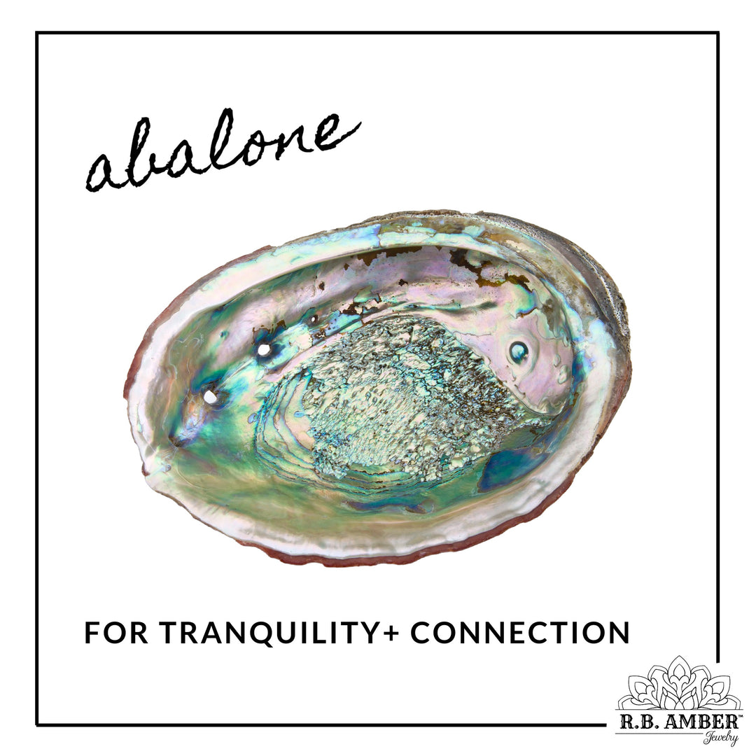 Abalone | "Be Content" Gemstone Bracelet