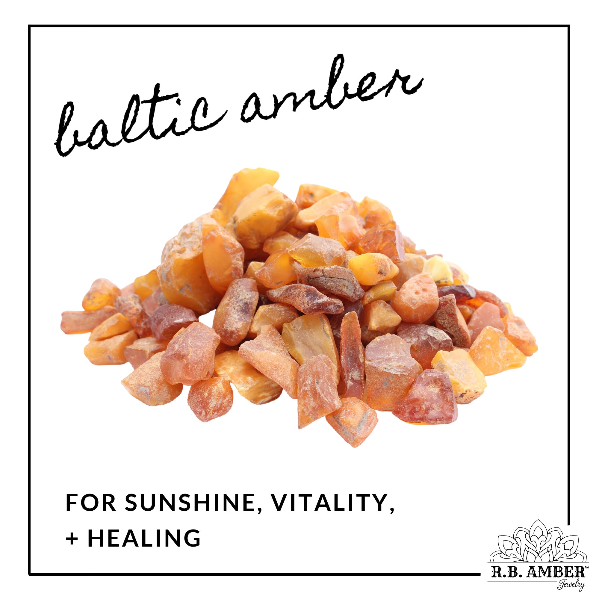 Adults | Raw Cognac Baltic Amber Necklace