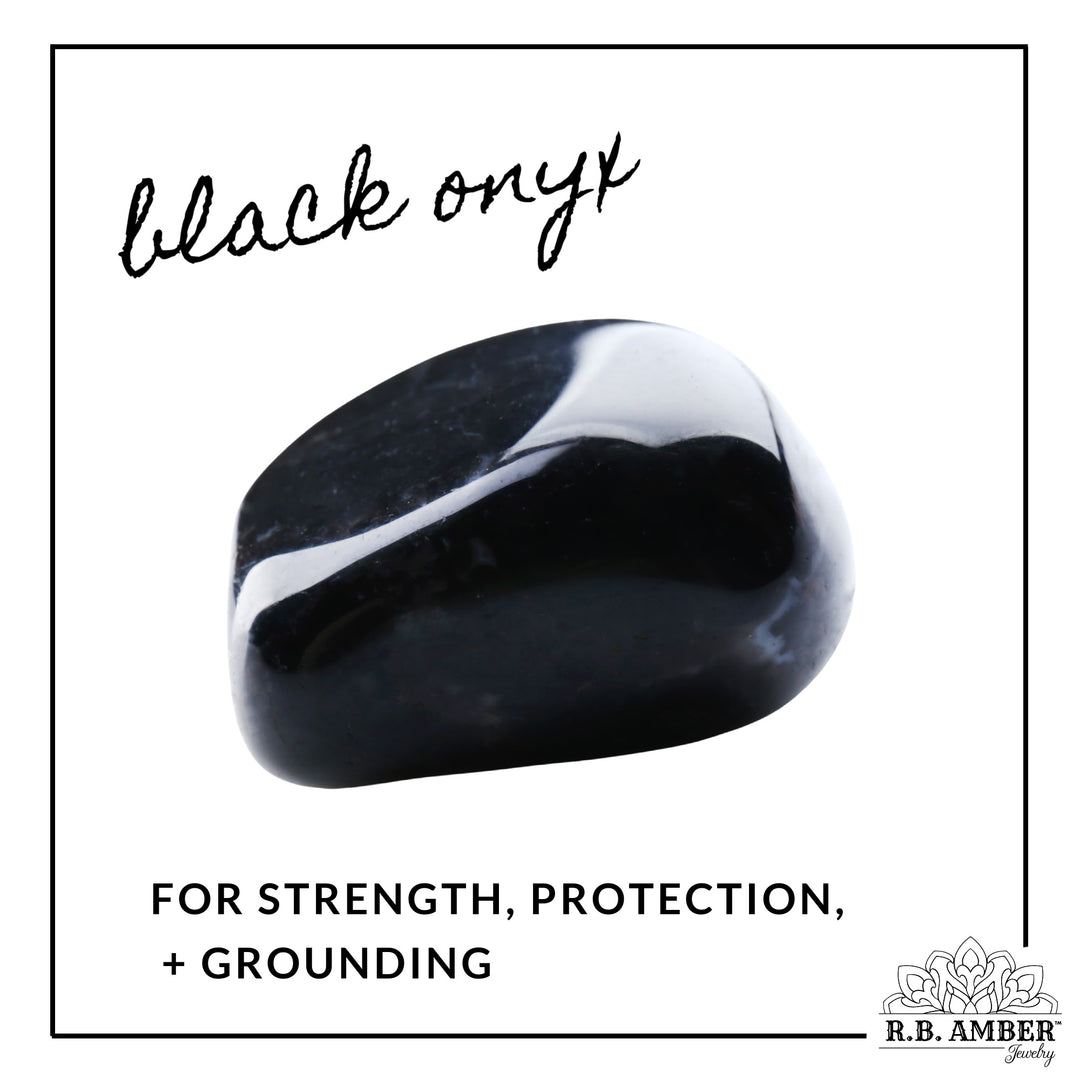 Black Onyx | "You are Protected" Gemstone Bracelet