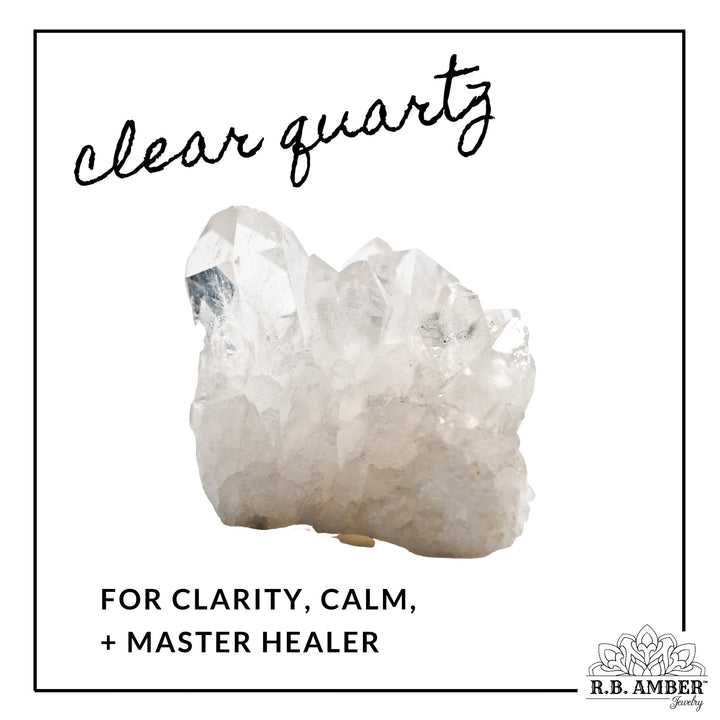 Clear Quartz | "Uplifted" Gemstone Bracelet