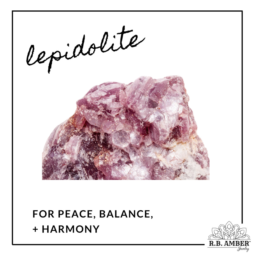 Lepidolite | "You are Beautiful" Gemstone Bracelet