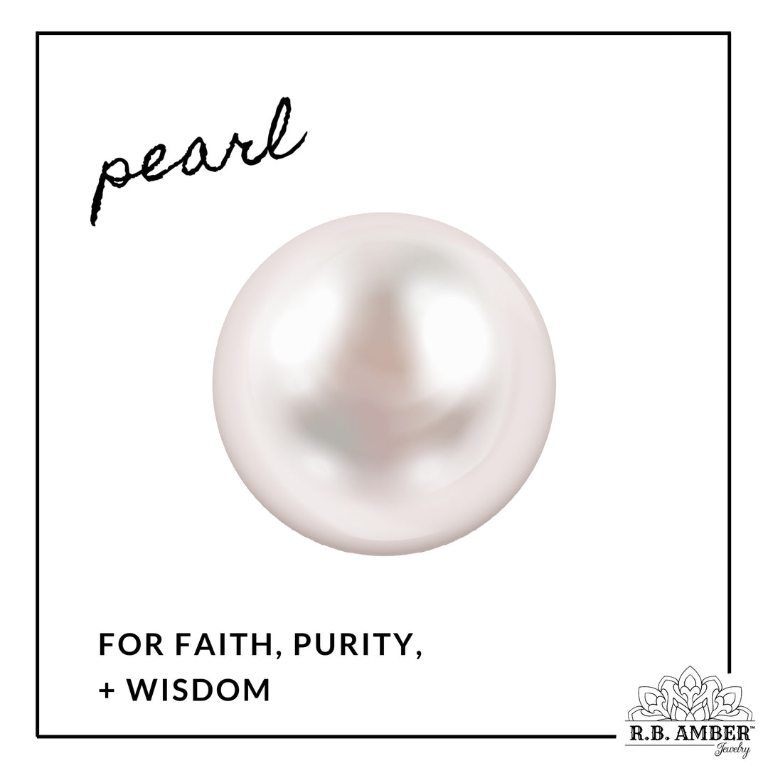 Pet | Freshwater Pearl Accent + Raw Cognac Amber Collar
