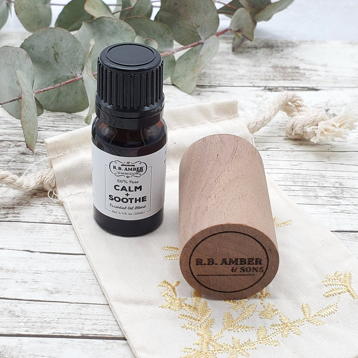 Wooden Aromatherapy Personal Diffuser - 2 Pack