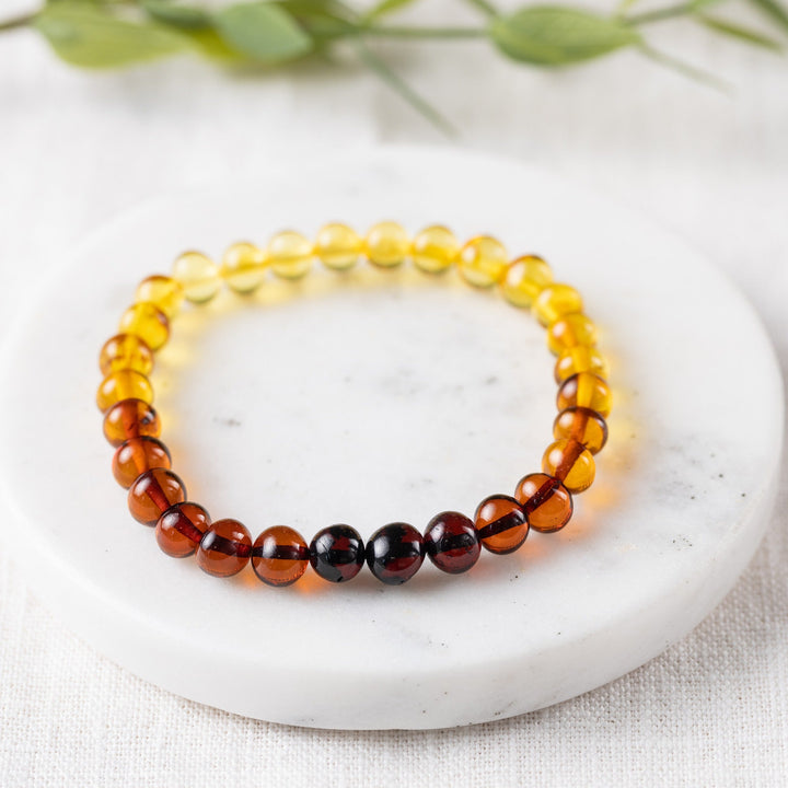 Adults | Ombre Baltic Amber Bracelet - R.B. Amber Jewelry