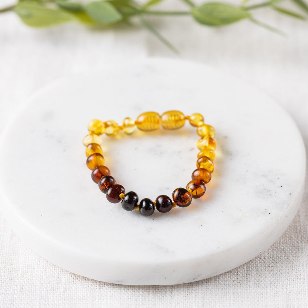 Kids | Ombre Baltic Amber Bracelet - R.B. Amber Jewelry