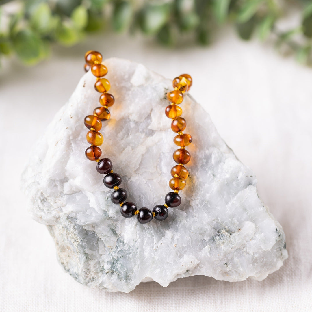 Kids | Ombre Baltic Amber Necklace - R.B. Amber Jewelry