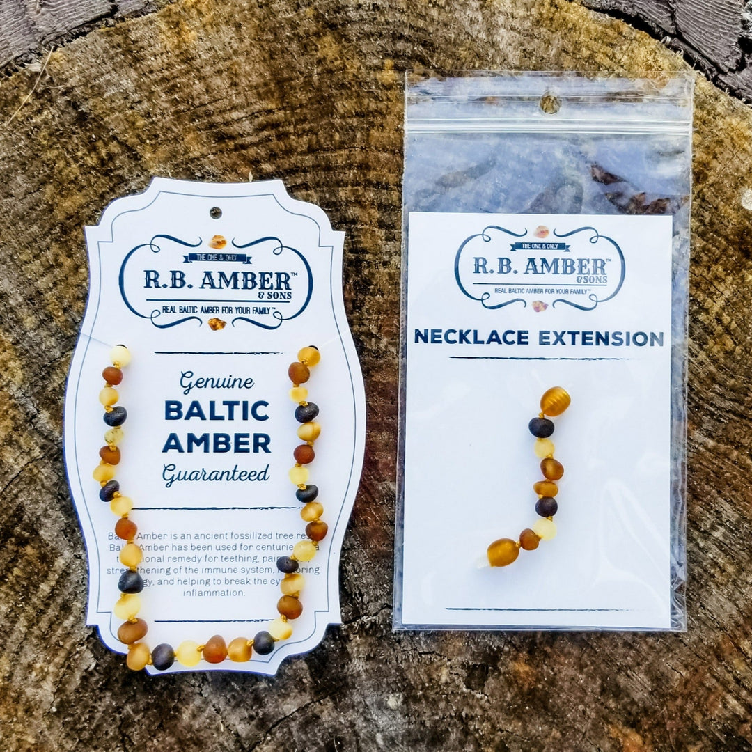 "Grow With Me" Baltic Amber Necklace Sets - R.B. Amber Jewelry