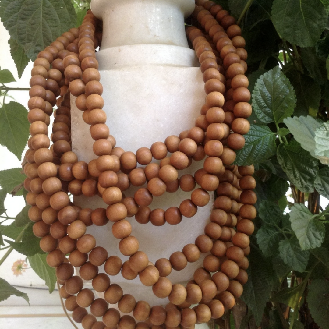 Sandalwood beads - R.B. Amber Jewelry