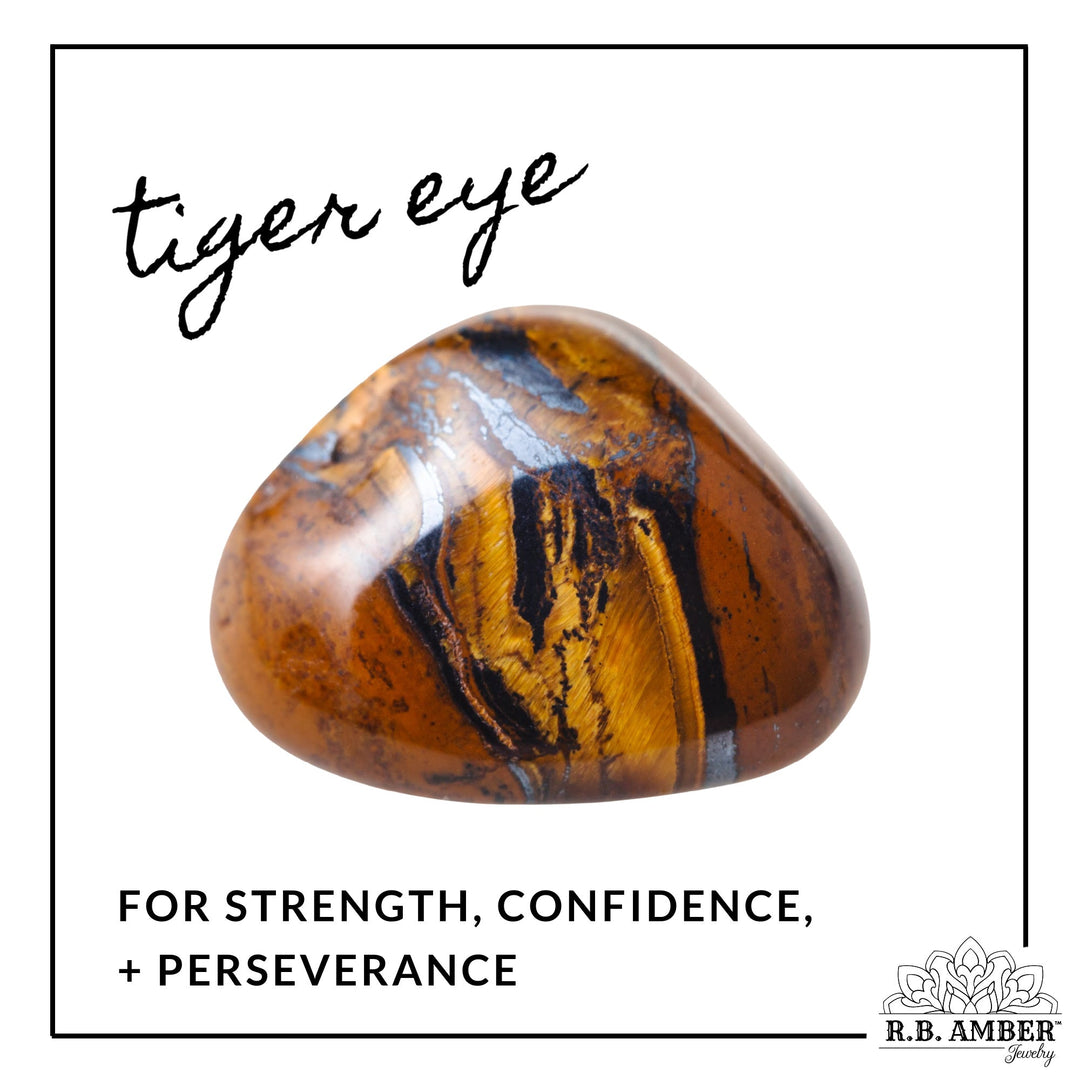 Tiger Eye Gemstone Collection - R.B. Amber Jewelry