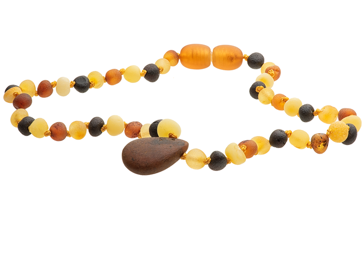 Children's Baltic Amber Necklaces | RETIRED Flowers + Pendants - R.B. Amber Jewelry