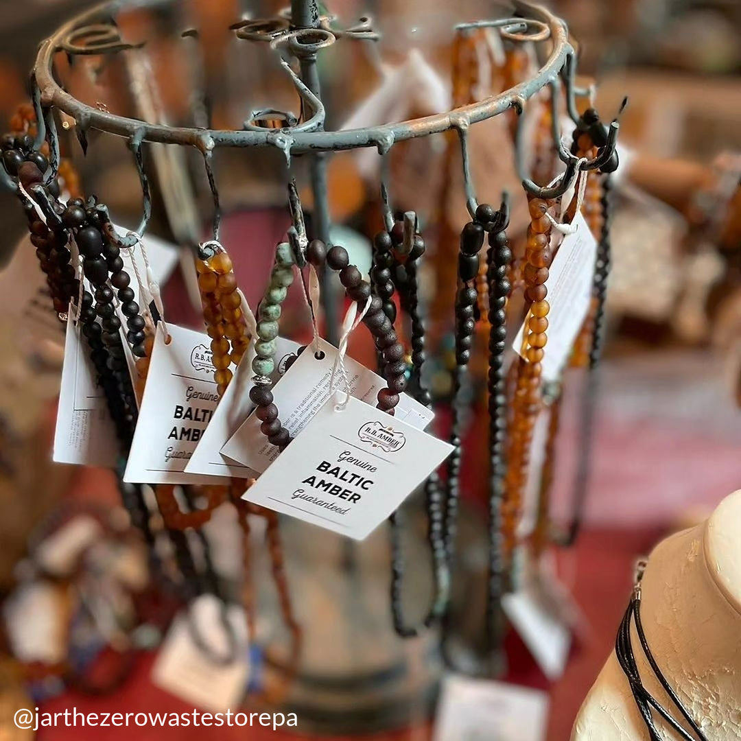 Adults Baltic Amber Jewelry Display - R.B. Amber Jewelry