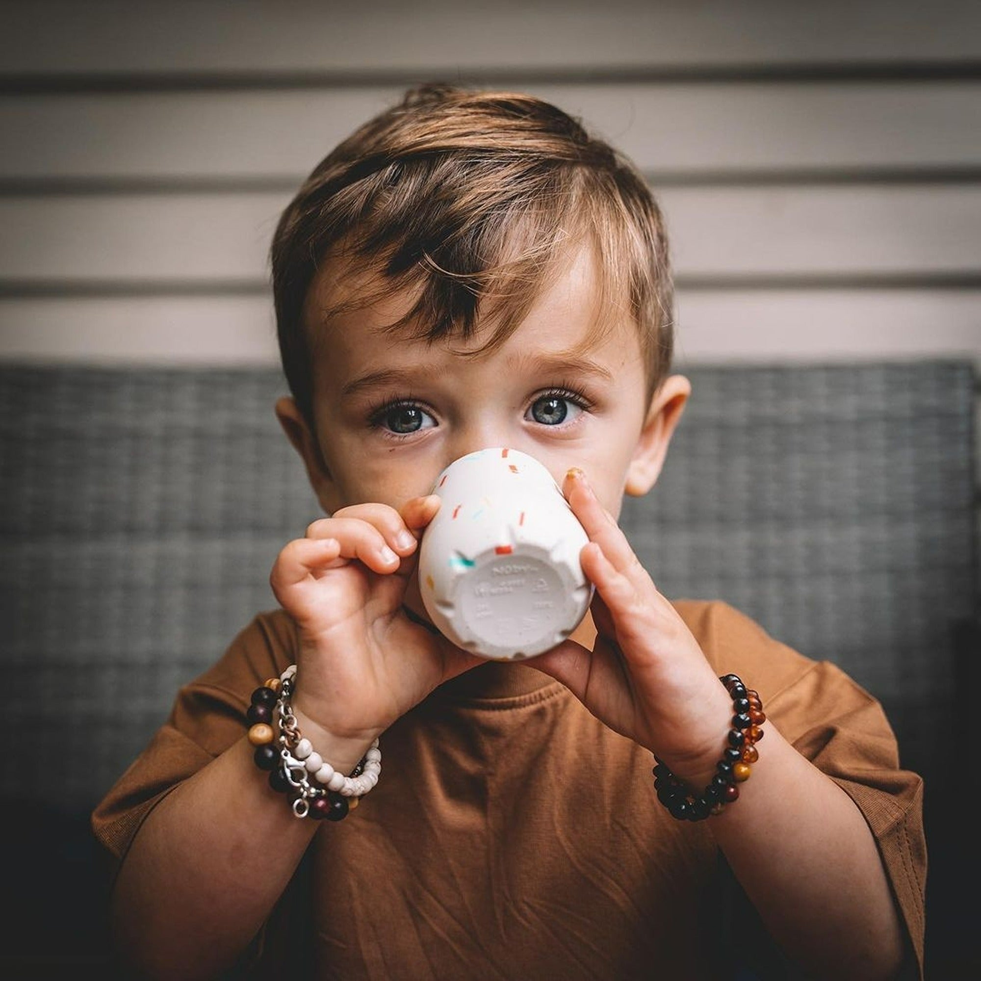 Raw Unpolished Milk Baltic Amber Bracelet for Baby, Infant, Toddler, B