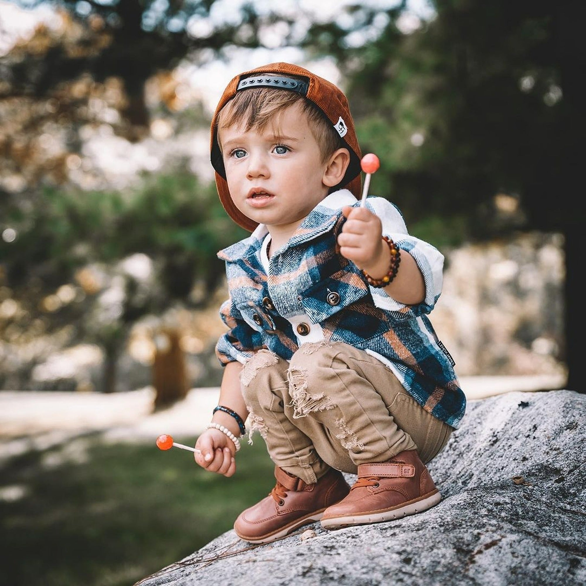 Kids | Raw Multi Baltic Amber Bracelet - R.B. Amber Jewelry