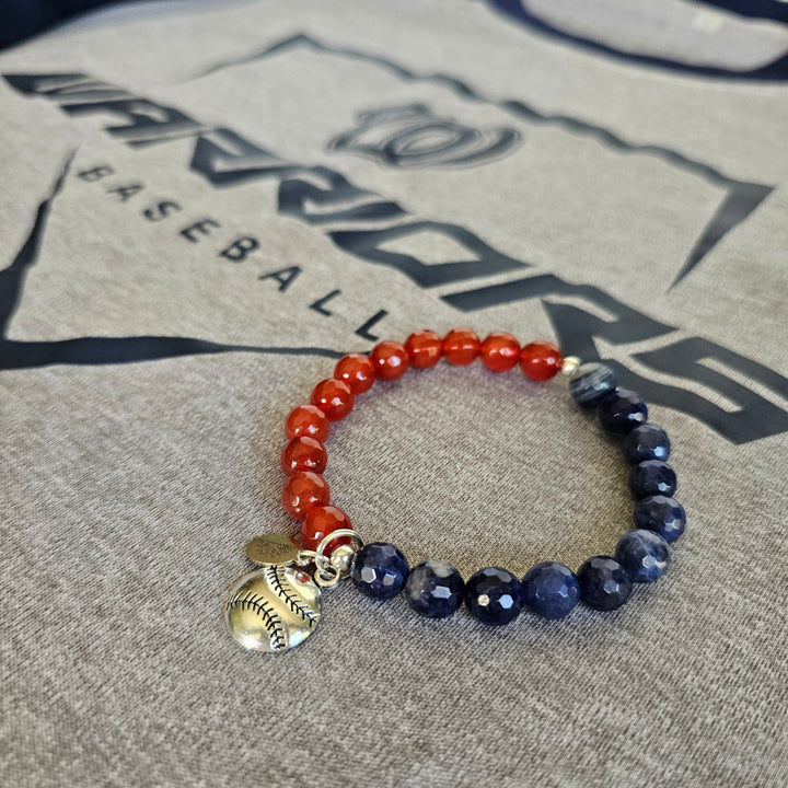 Custom "Team Spirit" Gemstone Bracelet - R.B. Amber Jewelry